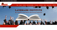 Desktop Screenshot of landmarkinstitute.com